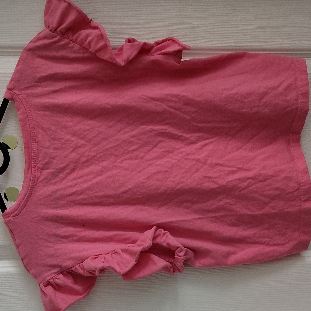 Zara Ruffle Sleeves Top - Picture 3 of 5